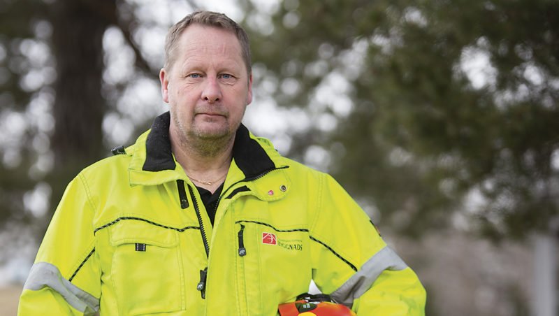 Tomas Kullberg, ordförande för fackföreningen Byggnads Stockholm Gotland