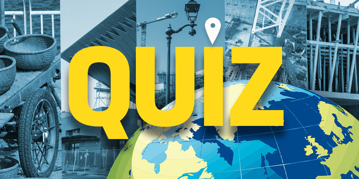 QUIZ Från vilket land kommer byggbilden? Byggnadsarbetaren
