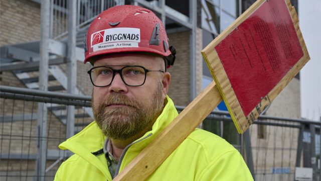 Byggnads första indrivningsblockad på 13 år.