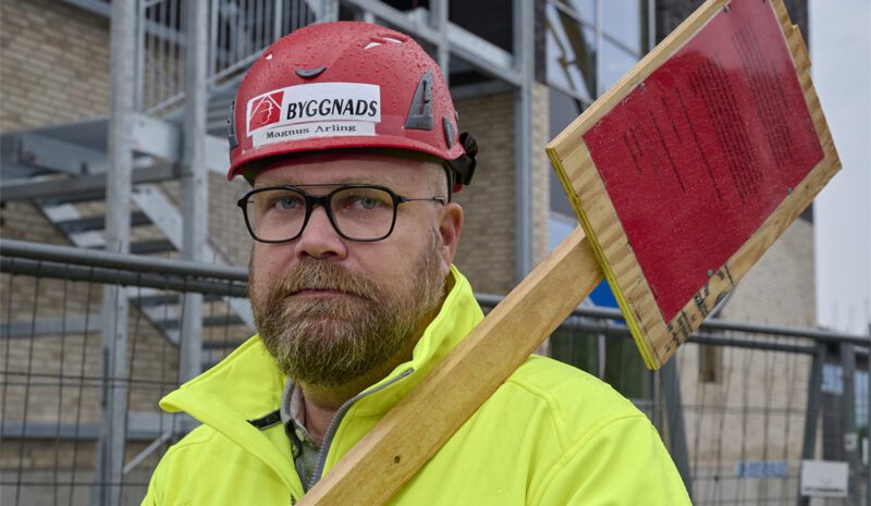 Byggnads första indrivningsblockad på 13 år.