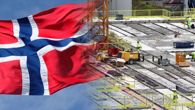 30 000 byggarbetare i Norge kan bli av med jobbet.