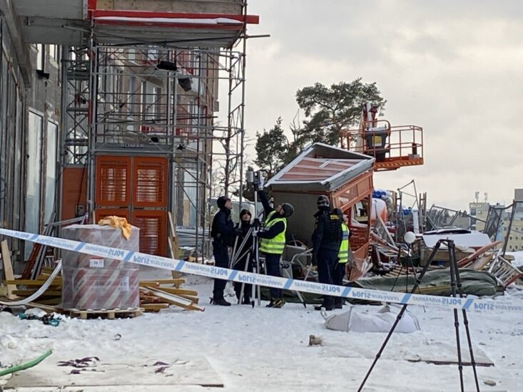Nu startar verksamheten igen på dödsbygget i Ursvik där hissen rasade.