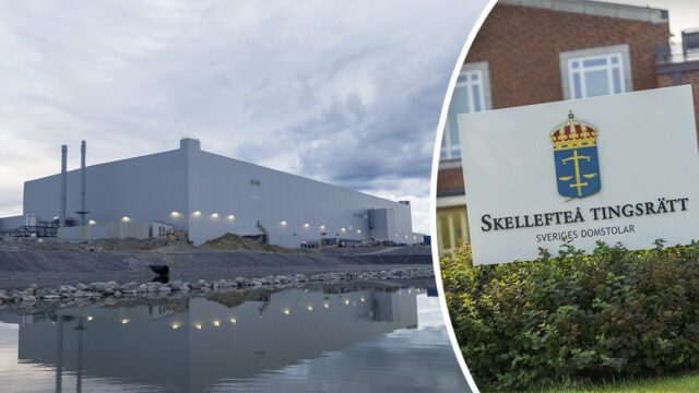 En underentreprenör på Northvolt döms till företagsbot efter en fallolycka 2021.