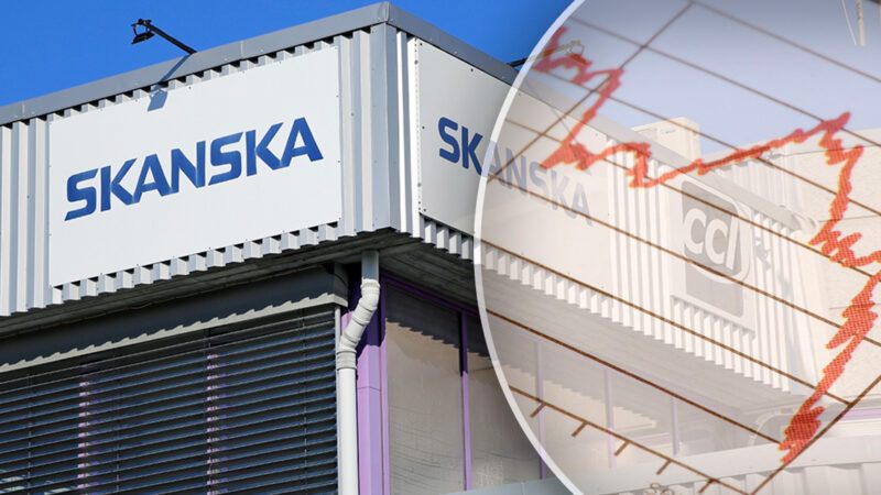 Skanska tvingas säga upp många byggnadsarbetare.