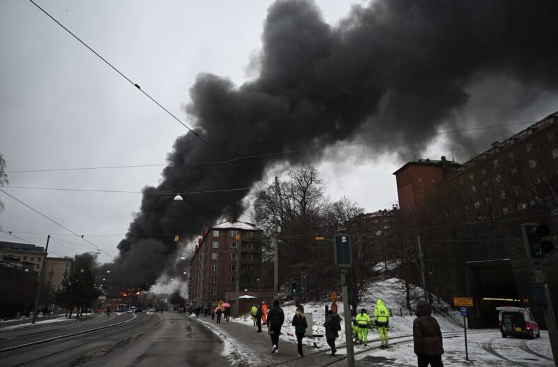 NCC om branden i Göteborg