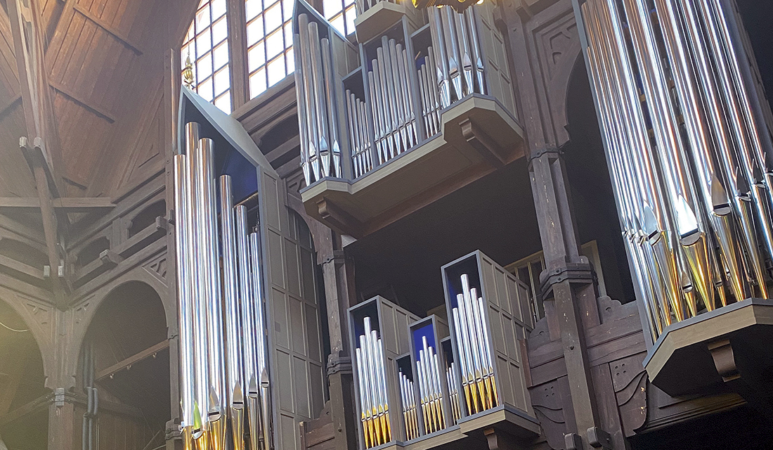 Orgel kiruna kyrka.