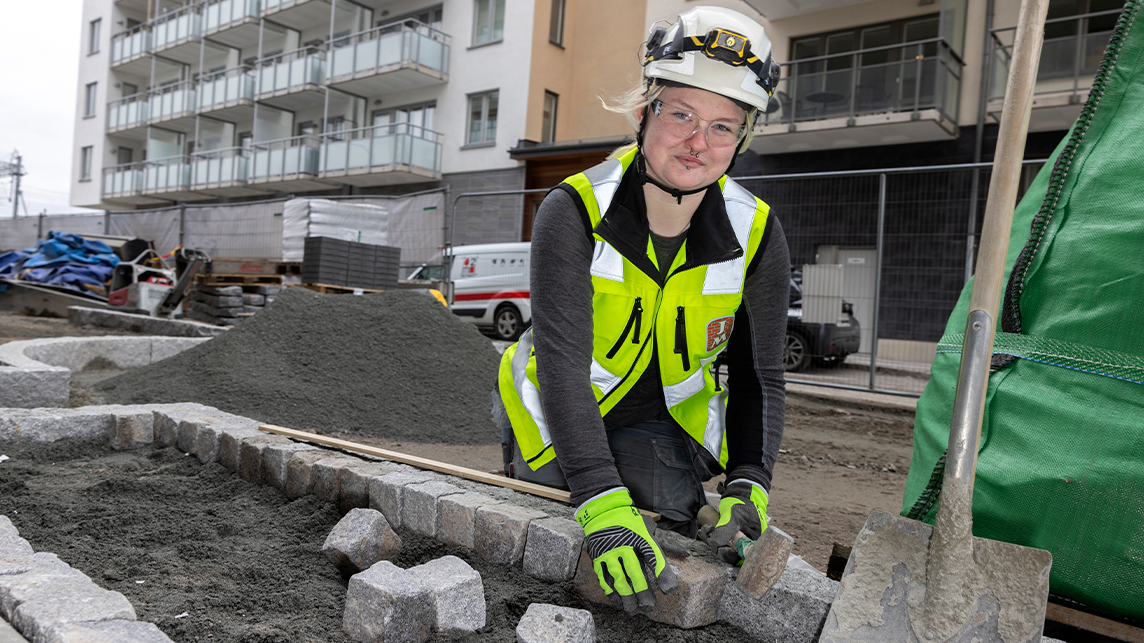 Västen trendar på bygget