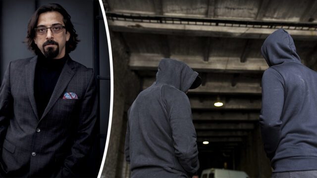 Arbetslivskriminalitet inom bygg kan stoppas genom facklig organisering, säger professor Amir Rostami (till vänster).