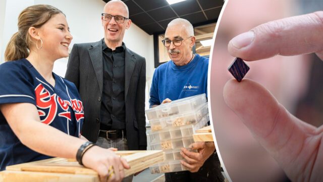 Rembrandts ”Nattvakten” på trägolv