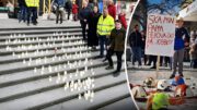 Byggbranschens offer hedras med ljus
