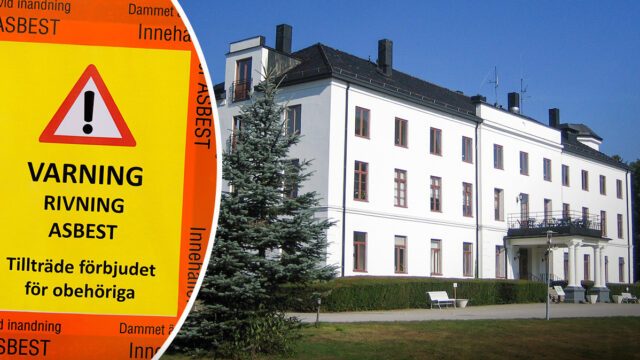 Rivningsarbete – då upptäcktes asbesten