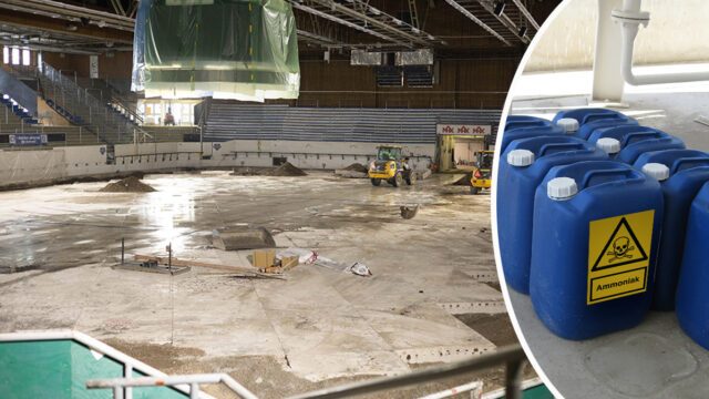 Vvs-are utsattes för ammoniak-utsläpp
