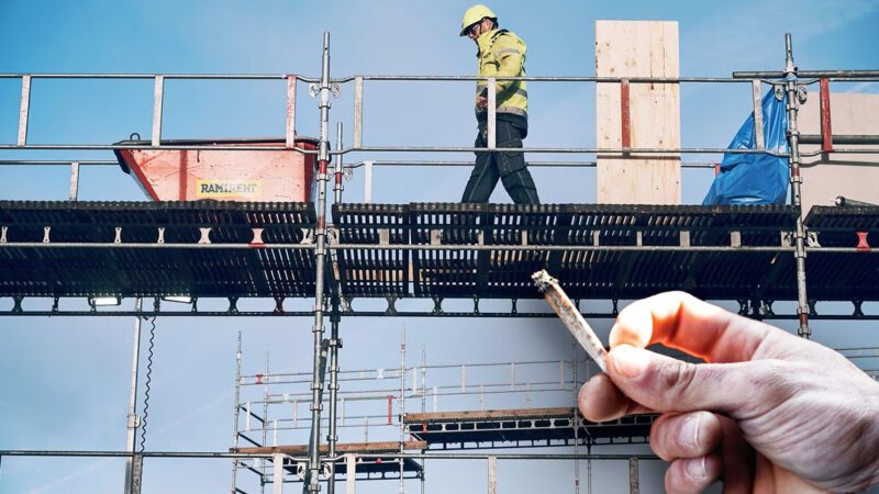 Ramirentrapporten: Droger på byggarbetsplatser
