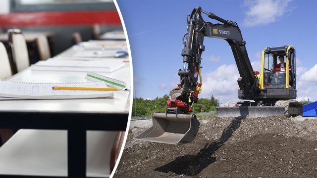 Fler väljer bygg på gymnasiet