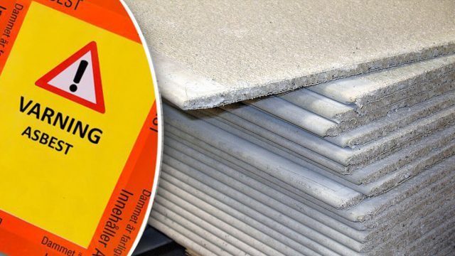 Hittade asbest i 32 000 byggskivor