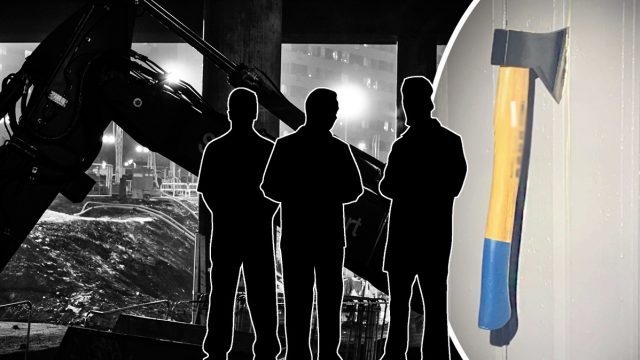 Byggkonflikt slutade med fängelse