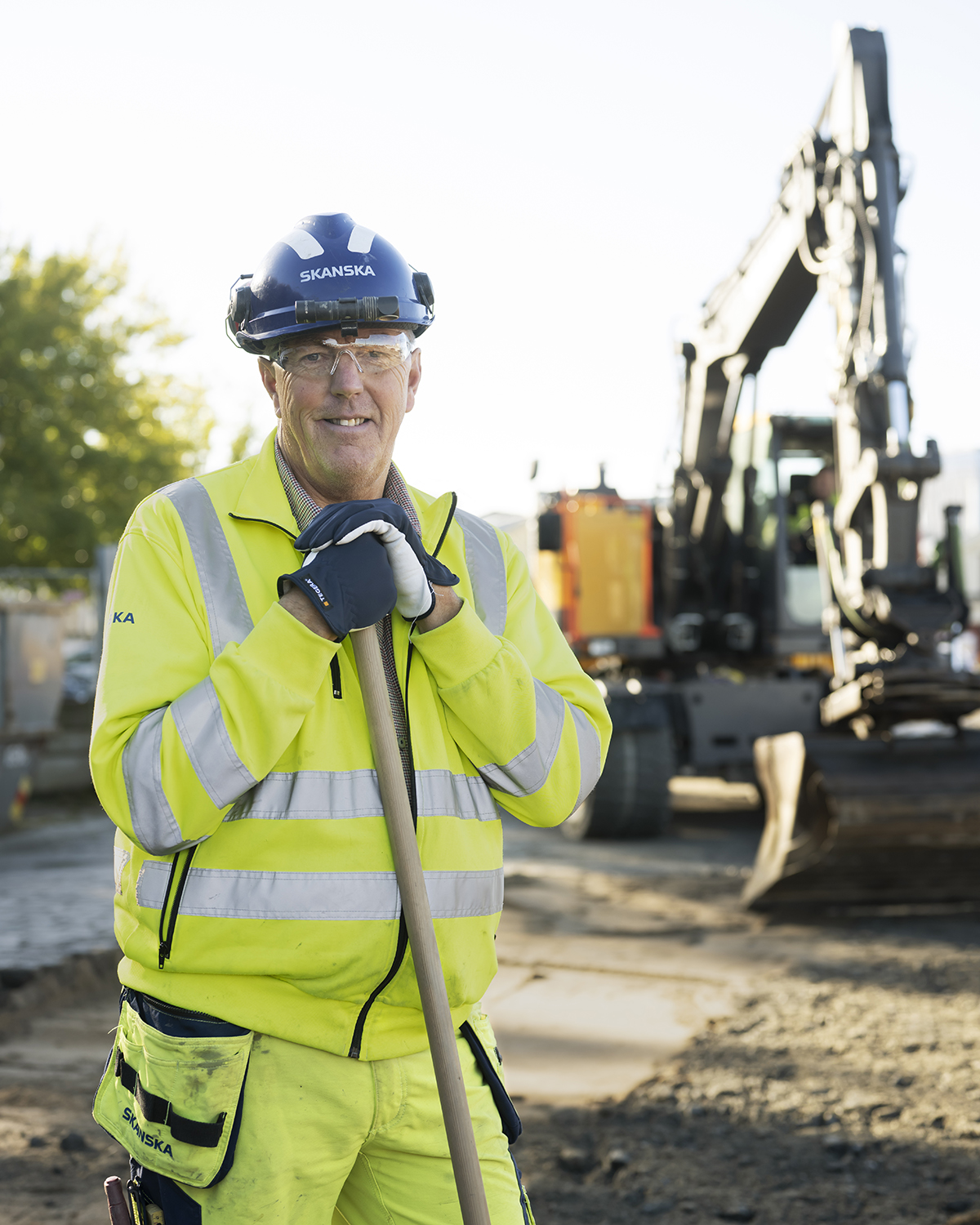 Göran Olsson, anläggare.