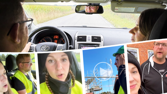 Skyddsombuden i Byggnads egna roadmovie