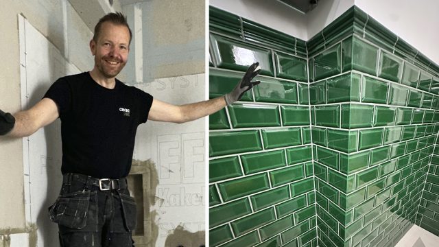 Badrumsrenovering i sekelskifteshus