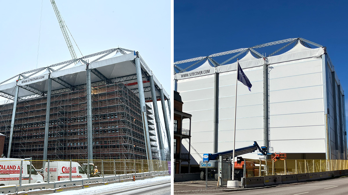 De byggde väderskyddet i Karlstad