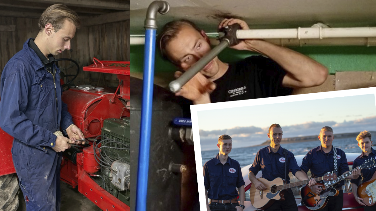 Rörmokaren Conrads hjärta slår för svunna tider: Gillar musiken ...