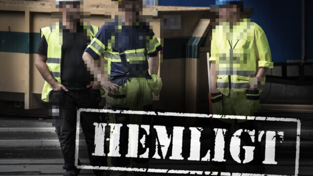 Det är nästan omöjligt för allmänheten att få veta vem som jobbar på ett bygge.