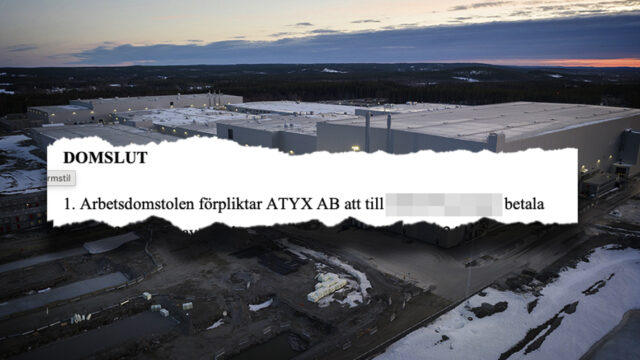 Arbetsdomstolen har ännu en gång avkunnat en tredskodom mot Atyx AB.