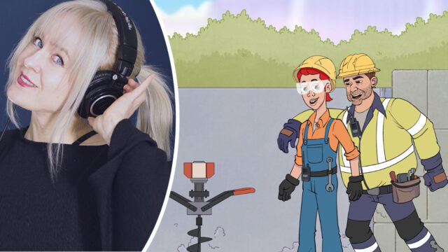 Snusbempa är satirserien om byggarbetsplatser