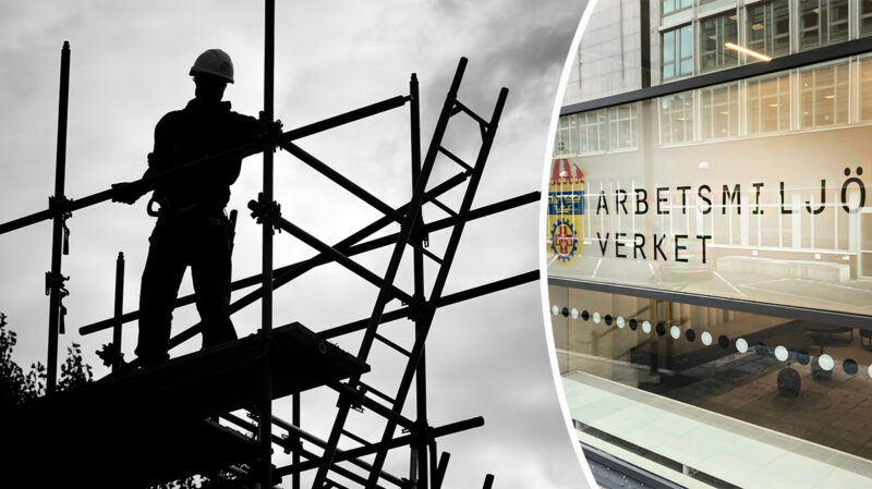 Ställningsbyggare – varken fallskydd eller utbildning