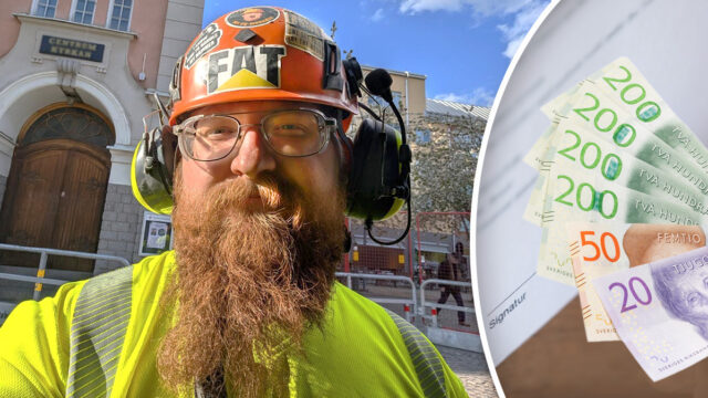 Anläggaren Emil fick fel lön i tre år - Missen gav hundratusen extra
