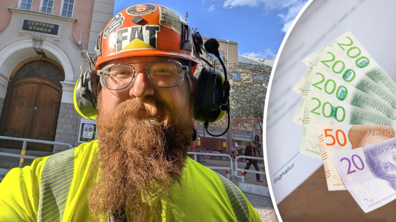 Anläggaren Emil fick fel lön i tre år - Missen gav hundratusen extra