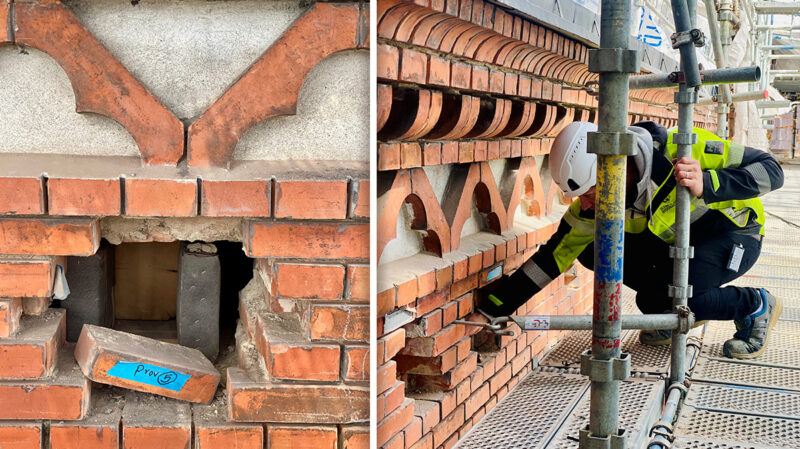 Kvibergs Kaserner i Göteborg renoveras