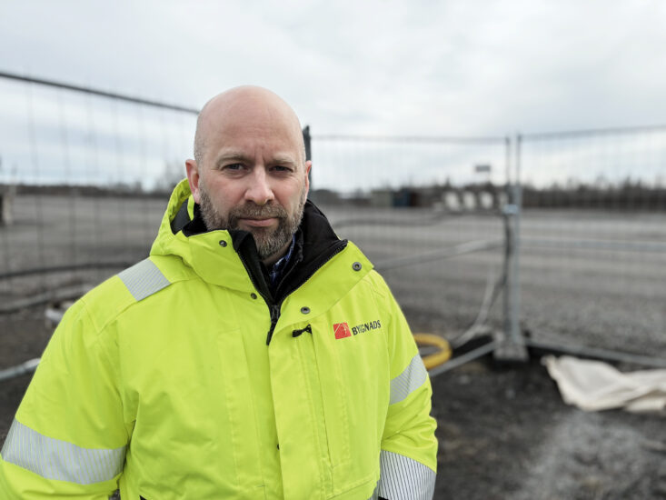 Claes Danell, ordförande Byggnads Norr, uttalar sig om inkomstökningarna i Boden.