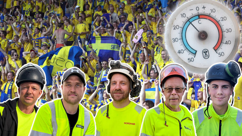 Så hög är VM-febern bland byggjobbarna