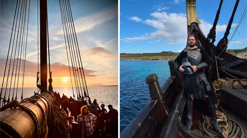 Snickaren Adam med i The Odyssey