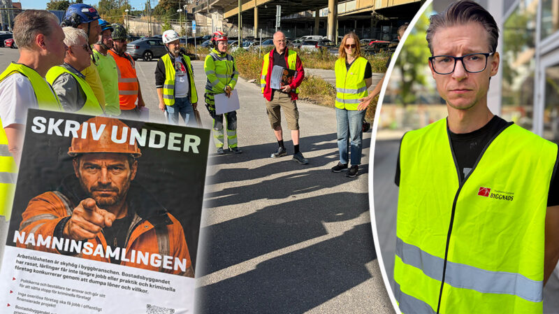 Rädda Jobbens namninsamling: Lös byggkrisen