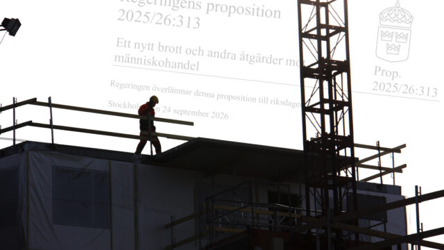 Flera nya lagar som tar sikte mot illegal arbetskraft och människohandel är på gång.