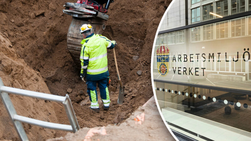Ingen hjälm – fick sten i huvudet
