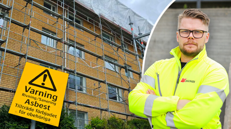 Byggnads slog larm om asbest – granskades själva