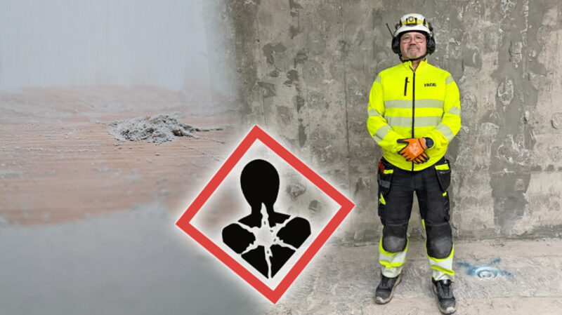Byggnads arbetsmiljövecka: dödligt damm i fokus