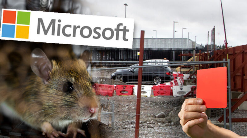 Hemska förhållanden avslöjade på Microsofts bygge