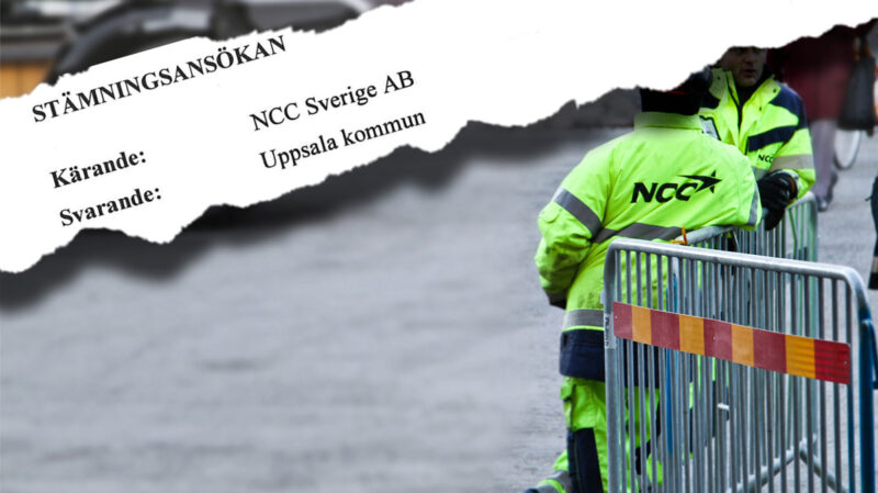 NCC stämmer kommun på 47 miljoner