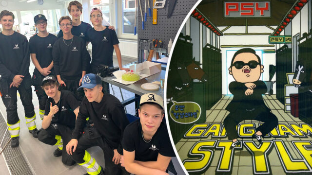 Vvs-eleverna gör succé på TikTok
