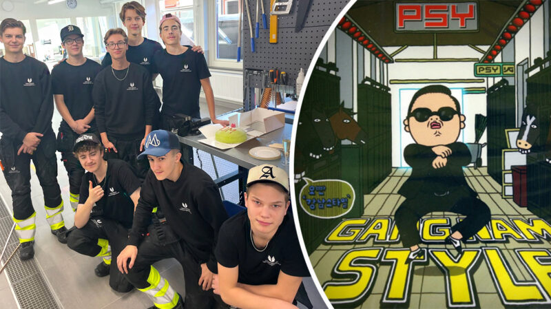 Vvs-eleverna gör succé på TikTok